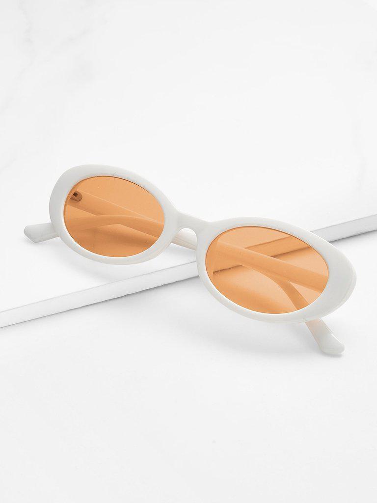 Tinted Lens Cat Eye Sunglasses-accessories-Des Mess