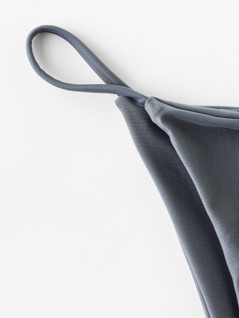 Open Back Triangle Bikini Set-swimwear-Des Mess
