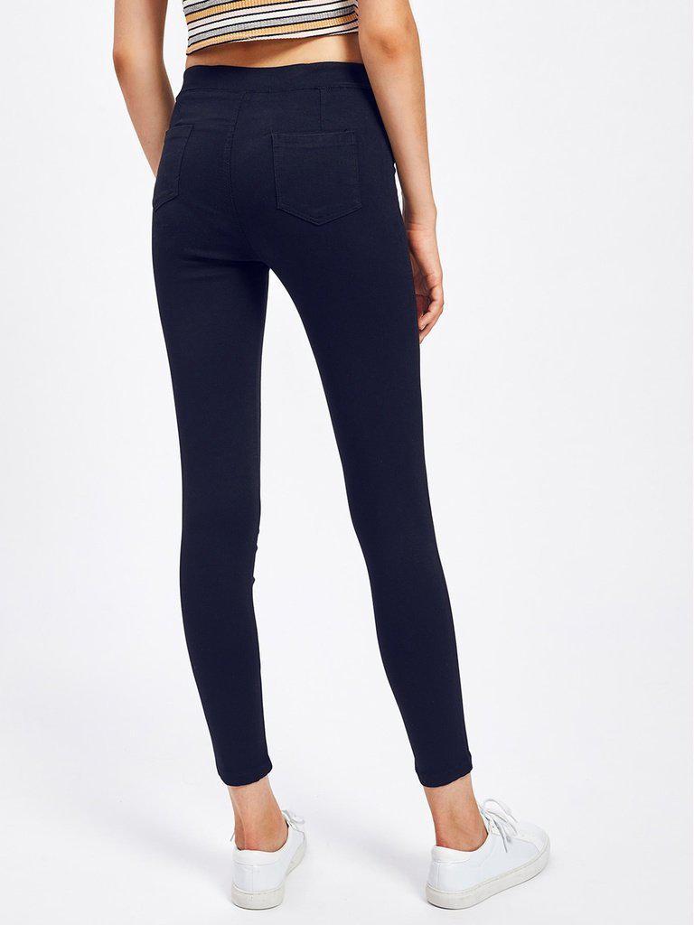 Skinny Ankle Jeans-bottom-Des Mess