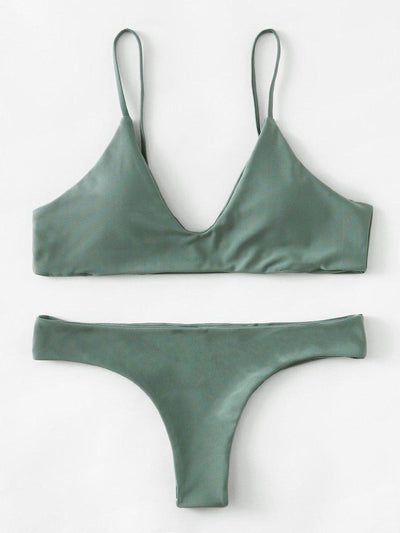 Adjustable Strap Bikini Set-swimwear-Des Mess