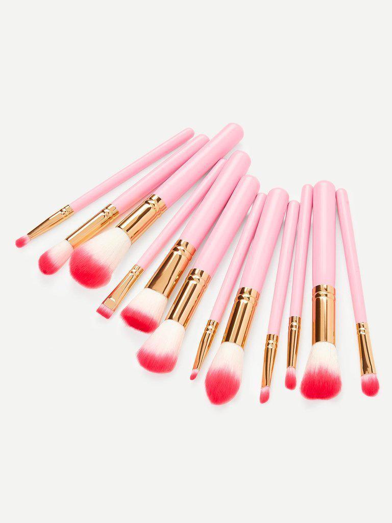 Ombre Bristle Makeup Brush 12pcs--Des Mess