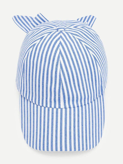 Striped Knot Baseball Cap--Des Mess