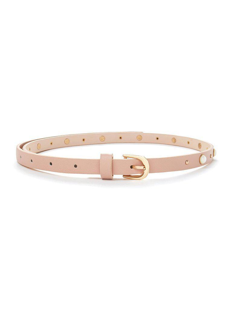 Faux Pearl Decor Belt-accessories-Des Mess