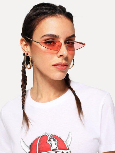 Tined Lens Cat Eye Sunglasses-accessories-Des Mess
