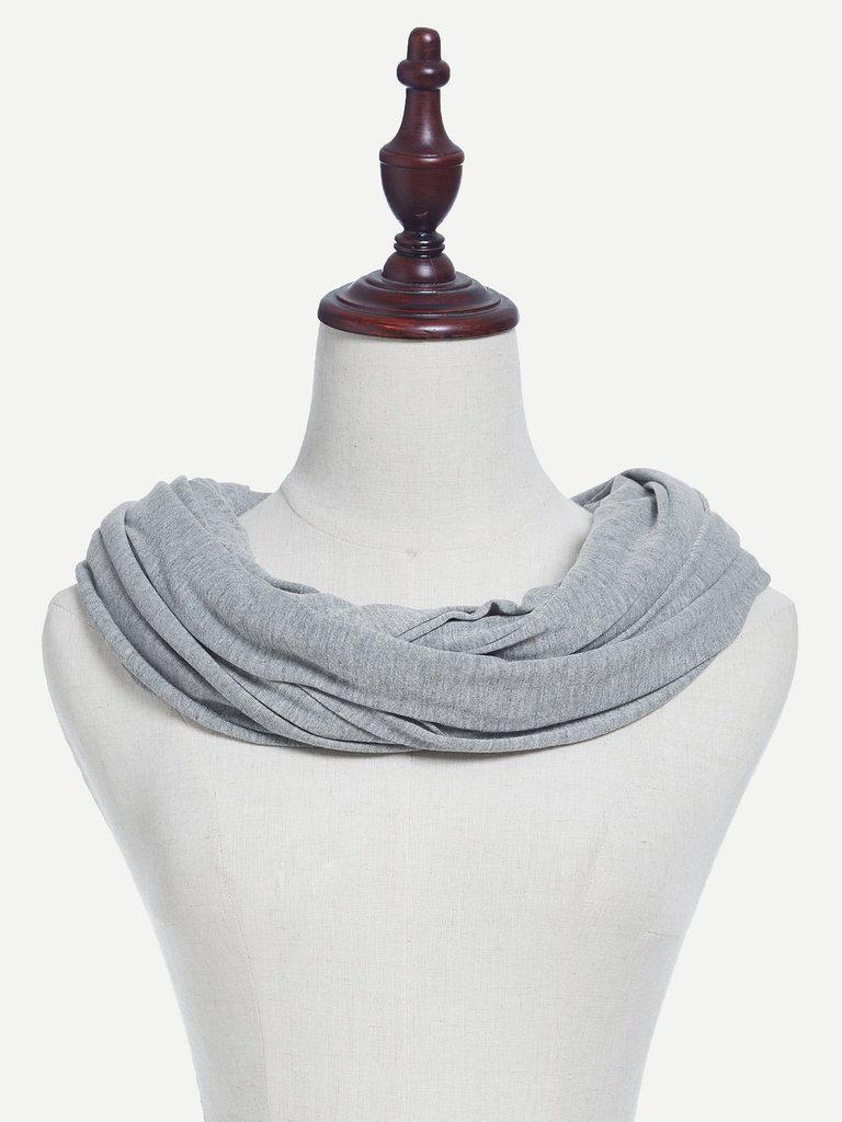 Plain Infinity Scarf-accessories-Des Mess
