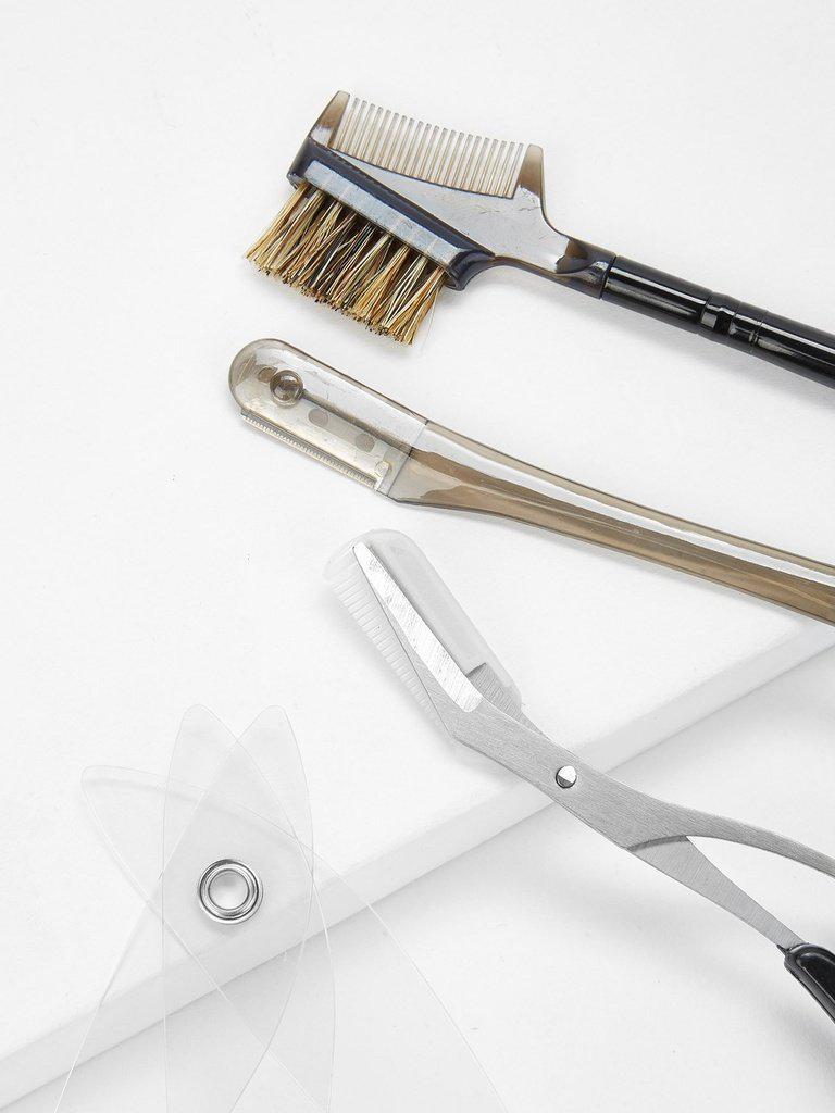 Eyebrow Trimmer Set 4pcs-makeup-Des Mess