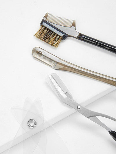 Eyebrow Trimmer Set 4pcs-makeup-Des Mess