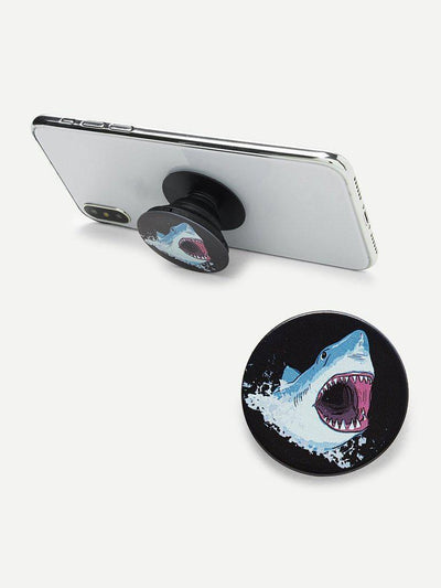 Shark Pattern Gasbag Phone Holder-others-Des Mess