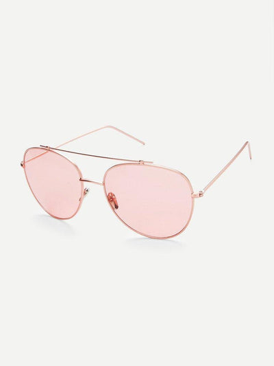 Top Bar Aviator Sunglasses-accessories-Des Mess