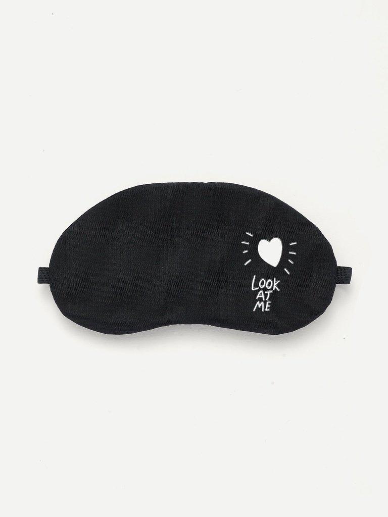 Letter Print Eye Mask-others-Des Mess