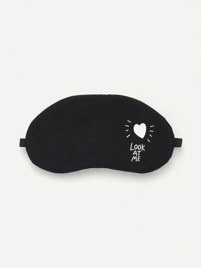 Letter Print Eye Mask-others-Des Mess