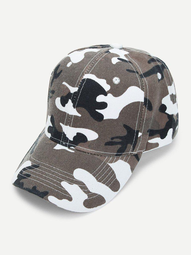 Camouflage Baseball Cap-accessories-Des Mess