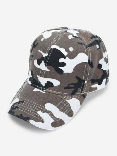 Camouflage Baseball Cap-accessories-Des Mess