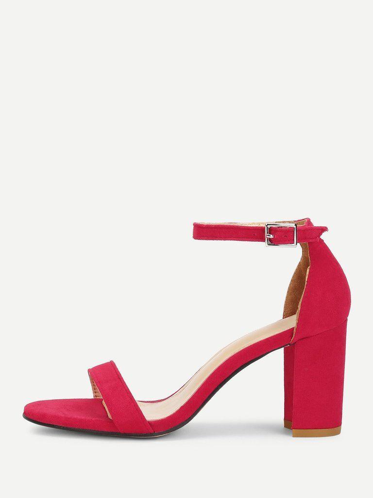 Mary Jane Heeled Sandals-shoes-Des Mess