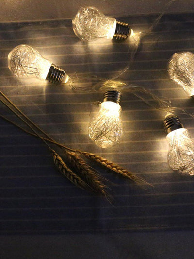 Plug In String Light With Bulb 20pcs-others-Des Mess