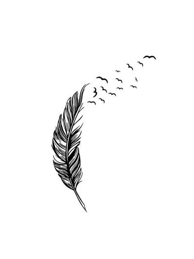 Feather Wall Sticker-others-Des Mess