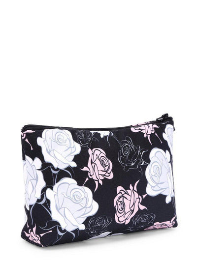 Rose Print Makeup Bag-makeup-Des Mess