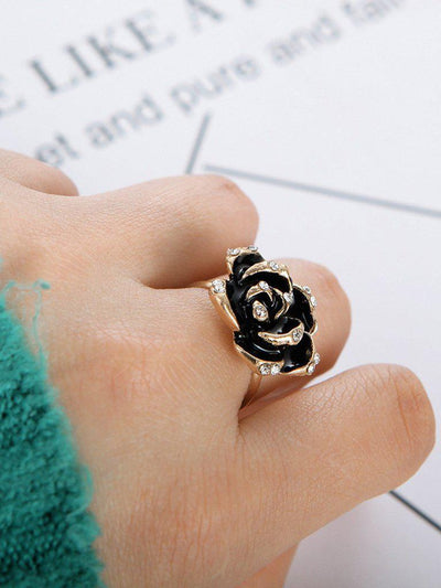 Rose Flower Ring-jewelry-Des Mess