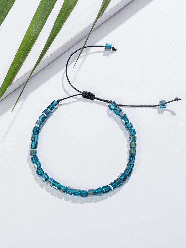 Adjust Beaded Bracelet--Des Mess