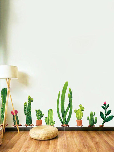 Multi Shaped Cactus Wall Decal-others-Des Mess