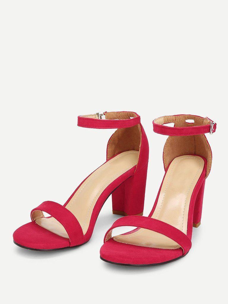 Mary Jane Heeled Sandals-shoes-Des Mess