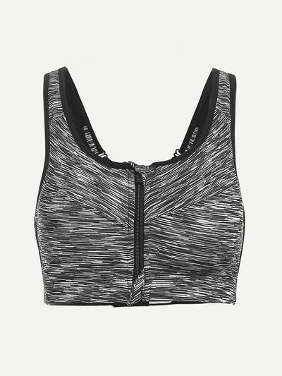 Space Dye Sports Bra-sportswear-Des Mess