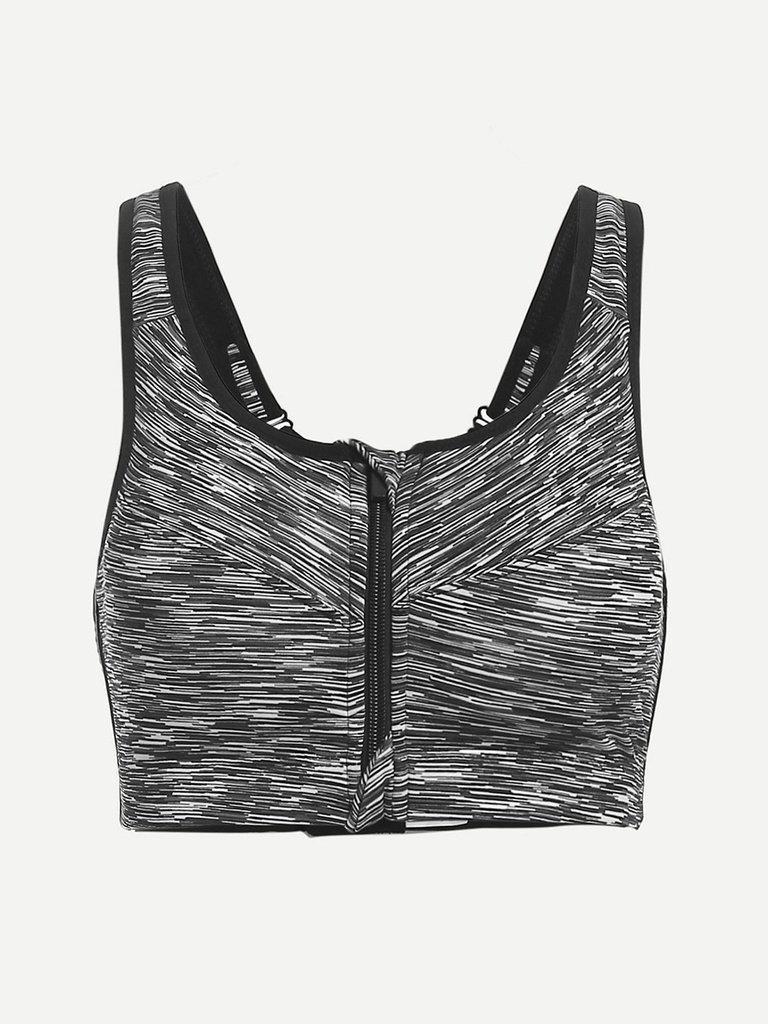 Space Dye Sports Bra-sportswear-Des Mess