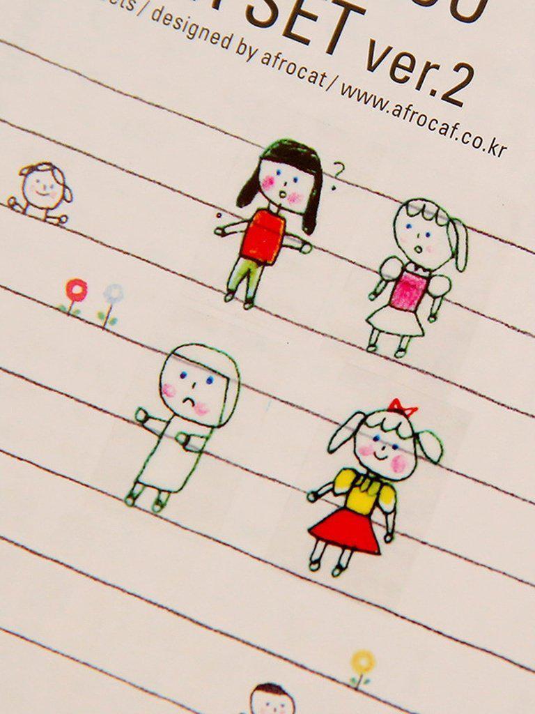Cartoon Sticker 6sheets-others-Des Mess