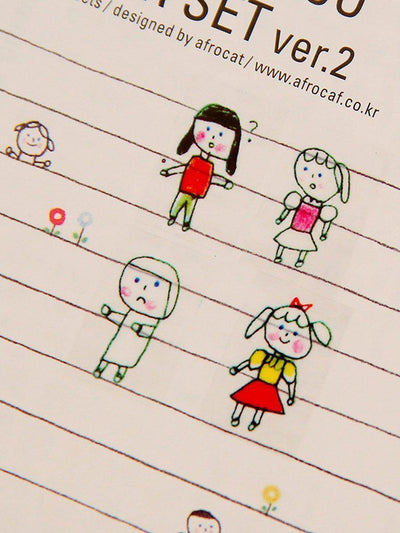 Cartoon Sticker 6sheets-others-Des Mess