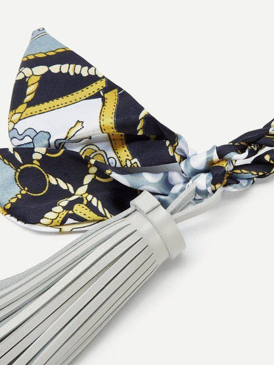 Scarf Decorated Tassel Keychain-others-Des Mess