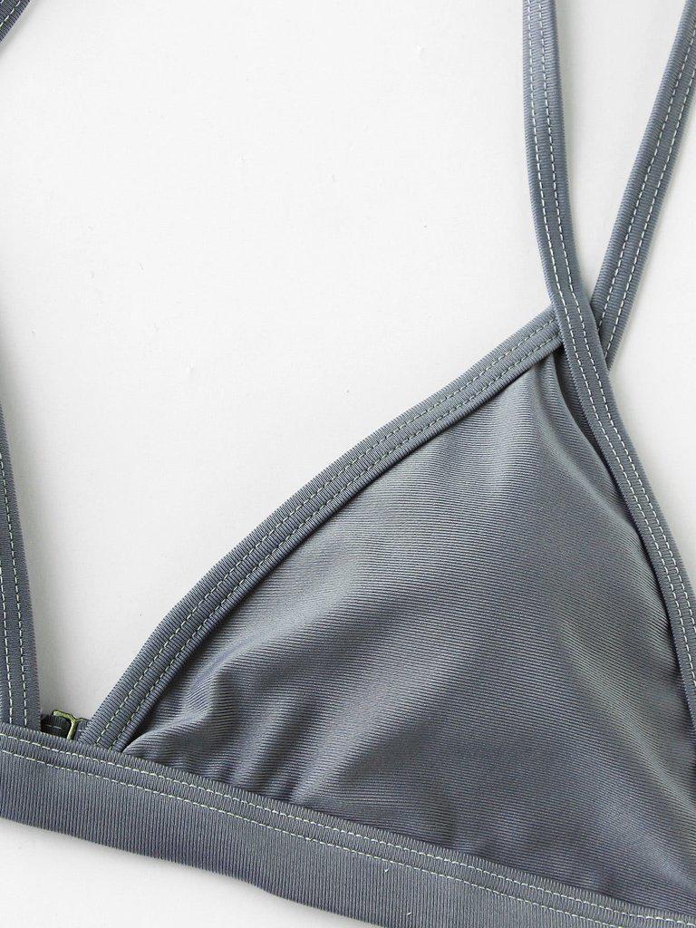 Open Back Triangle Bikini Set-swimwear-Des Mess