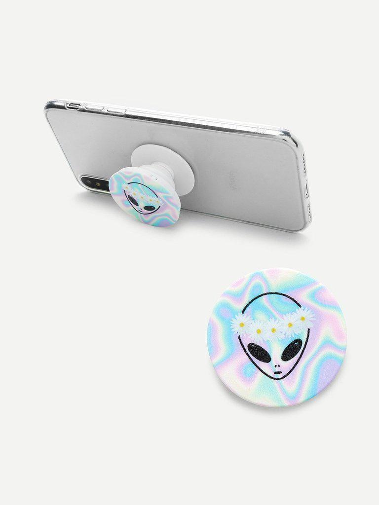 Iridescent Alien Gasbag Phone Holder-others-Des Mess