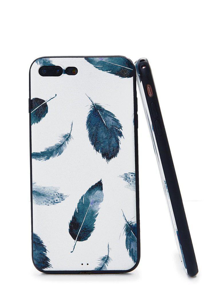Feather Print iPhone Case-others-Des Mess