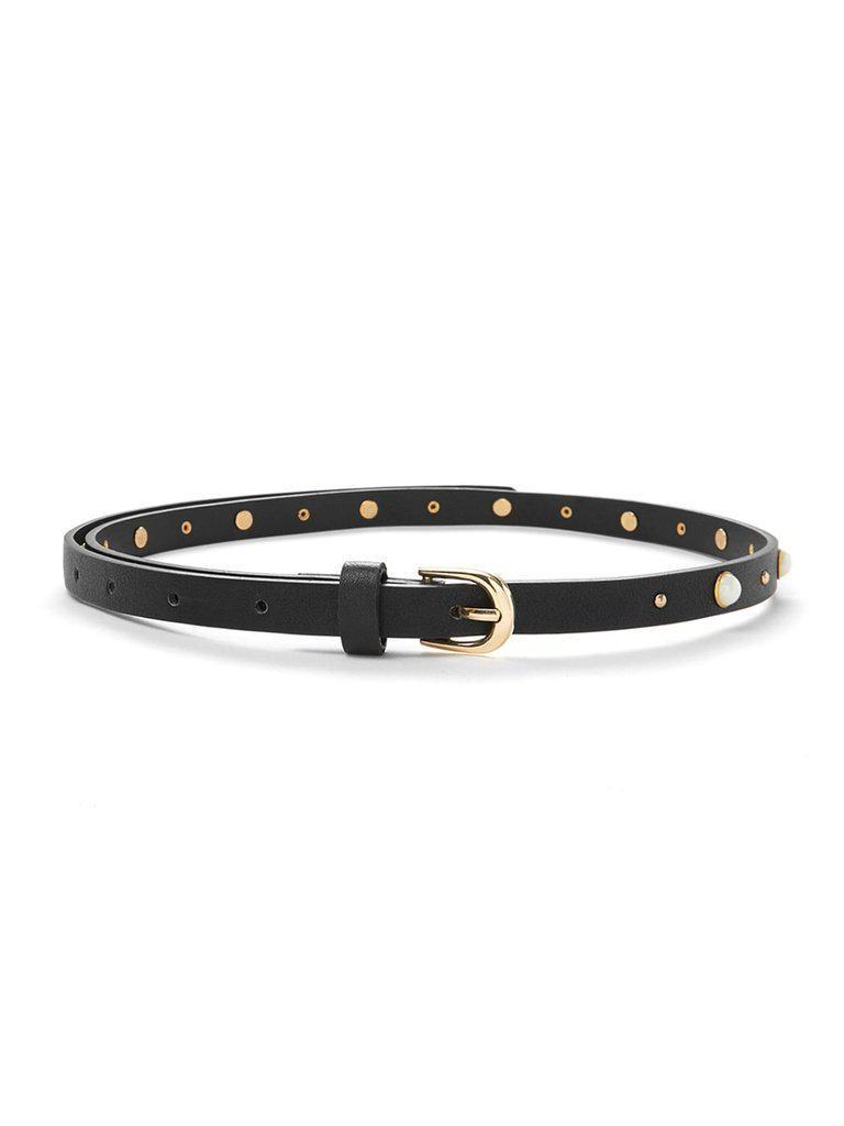 Faux Pearl Decor Belt-accessories-Des Mess