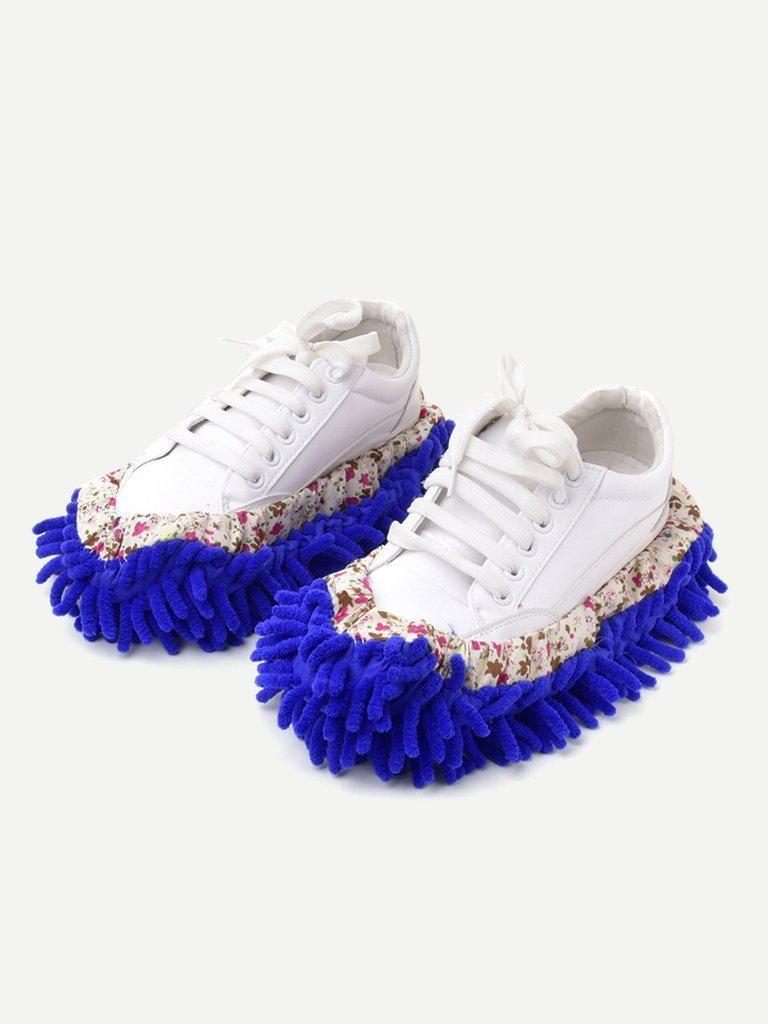 Chenille Mop Slippers-others-Des Mess