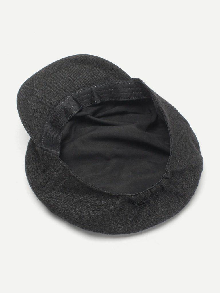 Plain Baker Boy Hat-accessories-Des Mess