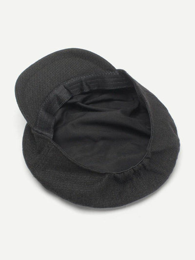 Plain Baker Boy Hat-accessories-Des Mess