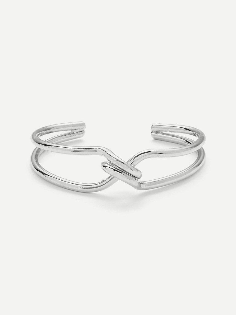 Open Knot Cuff Bangle--Des Mess