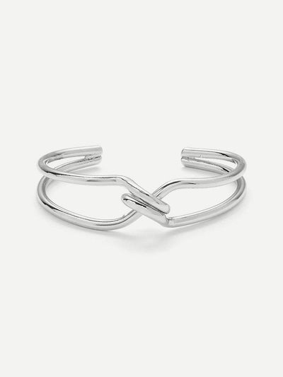 Open Knot Cuff Bangle--Des Mess