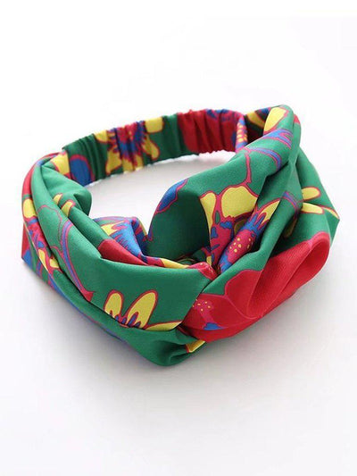 Florals Twist Headband-hair-Des Mess