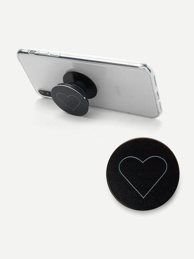 Heart Pattern Gasbag Phone Holder-others-Des Mess