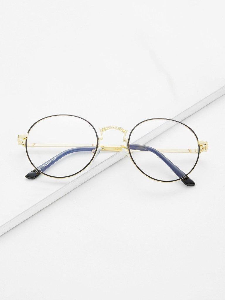 Round Lens Tinted Glasses-accessories-Des Mess