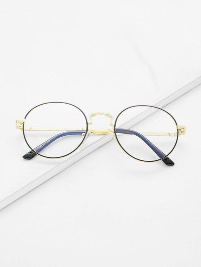 Round Lens Tinted Glasses-accessories-Des Mess