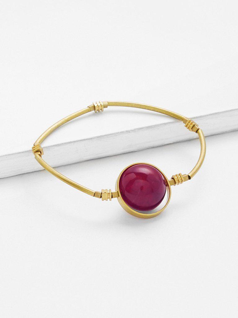 Ball Inlay Bracelet--Des Mess