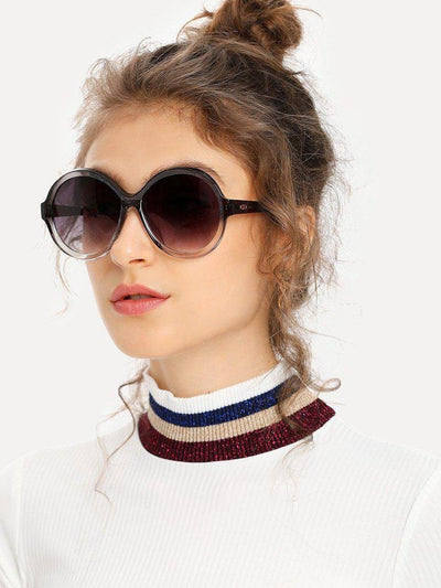 Round Mirror Lens Sunglasses-accessories-Des Mess