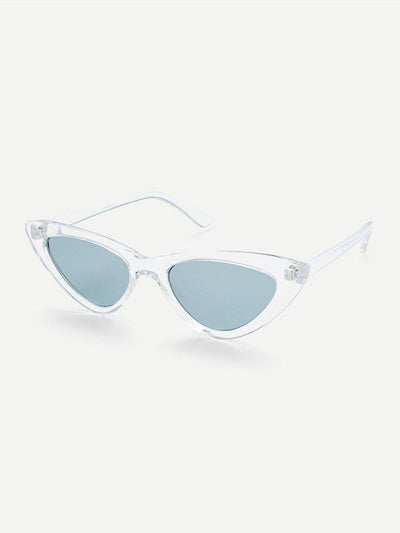 Clear Frame Cat Eye Sunglasses-accessories-Des Mess