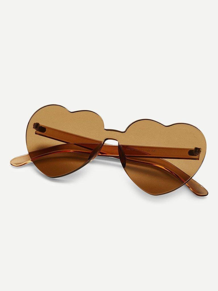 Heart Shaped Lens Sunglasses-accessories-Des Mess