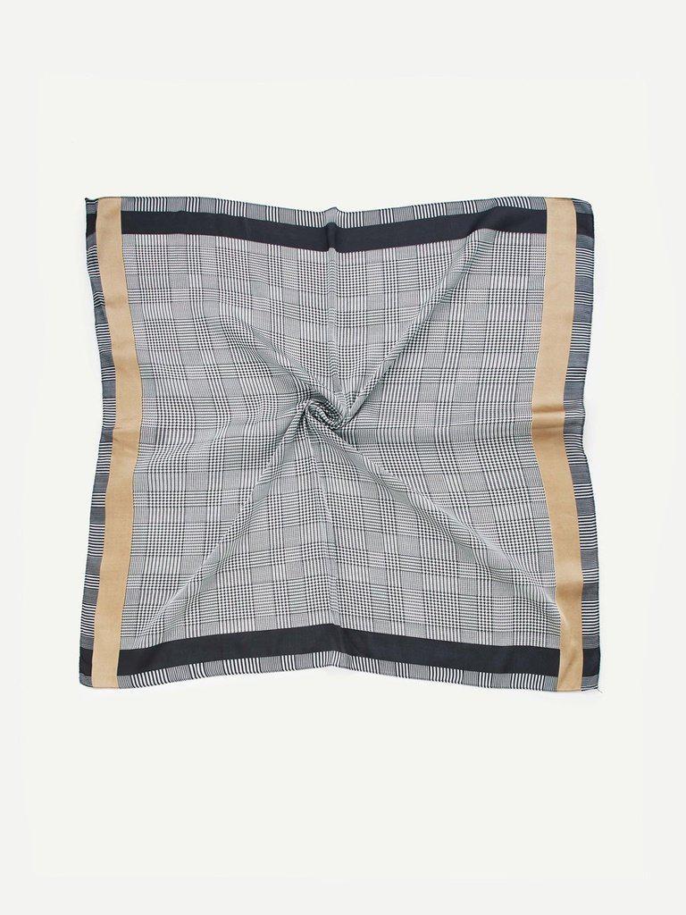 Houndstooth Pattern Bandana-accessories-Des Mess