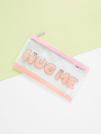 Letter Print File Bag-others-Des Mess