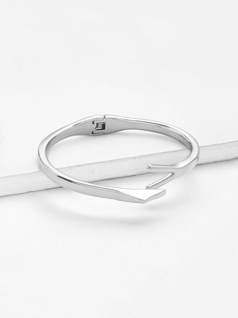 Open Spring Cuff Bangle--Des Mess